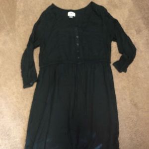 Women’s hunter green midi dress